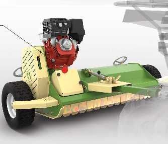 neuer Stark QR120 profi Traktor-Mulcher