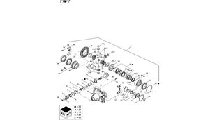 87681222 Reparatursatz für New Holland T6090 T6070 Radtraktor