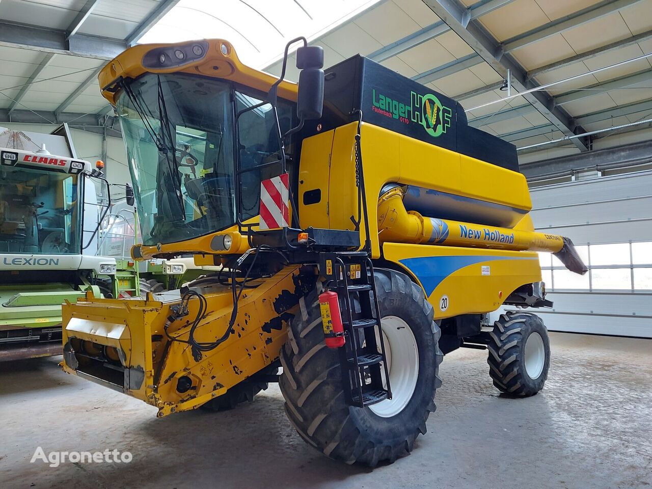 New Holland CSX 7040  Getreideernter