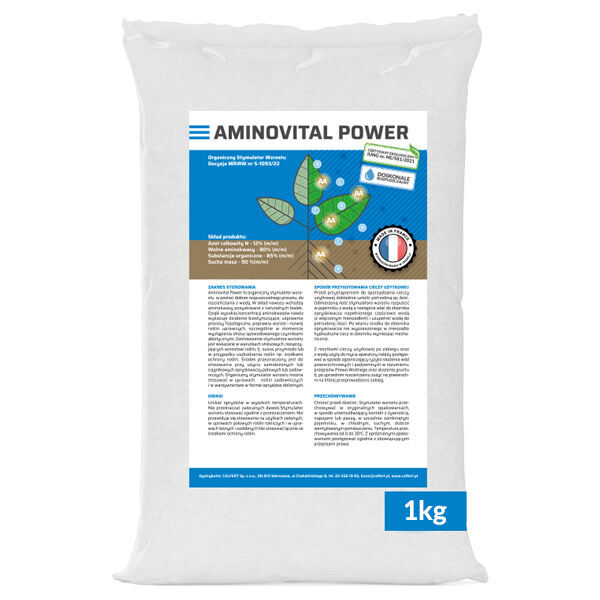 neuer AminoVital Power 1KG - aminokwasy, biostymulator Pflanzenwuchsmittel