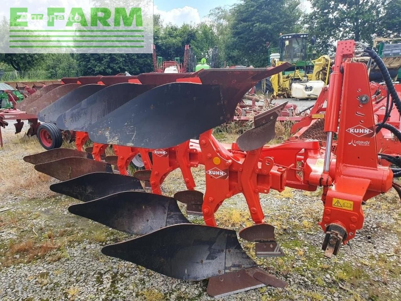 Kuhn mm122-5t Pflug