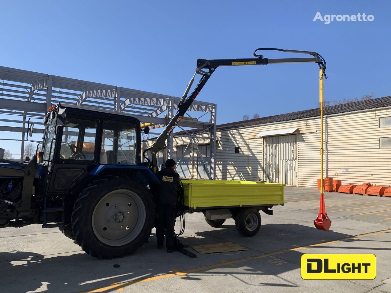 neuer DLight DL CityMaster Traktoranhänger